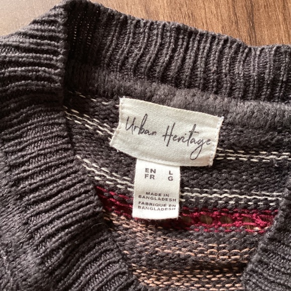 Cozy striped sweater - Picture 3 of 3